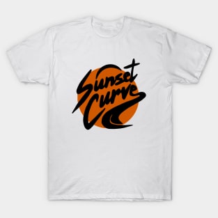 sunset curve logo T-Shirt